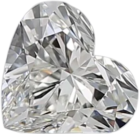 0.5 Carat H VVS1 Heart Natural Diamond