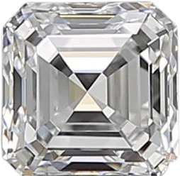 0.52 Carat E VVS1 Asscher Natural Diamond