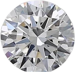 0.54 Carat D IF Round Natural Diamond