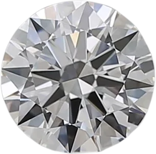 0.69 Carat E VVS1 Round Natural Diamond