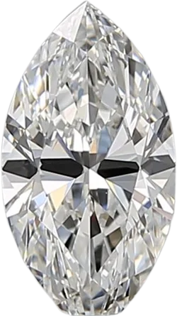 0.7 Carat F SI1 Marquise Natural Diamond