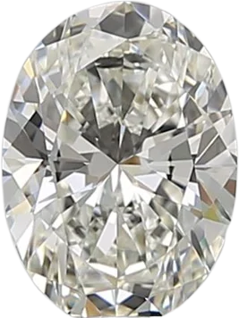 0.7 Carat I VS1 Oval Natural Diamond