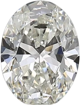 0.7 Carat I VS1 Oval Natural Diamond