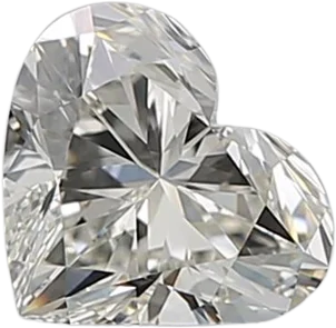 0.71 Carat J VVS1 Heart Natural Diamond