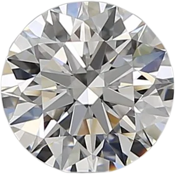 0.75 Carat F IF Round Natural Diamond