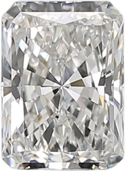 0.9 Carat F VS1 Radiant Natural Diamond