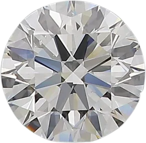 0.9 Carat D SI1 Round Natural Diamond