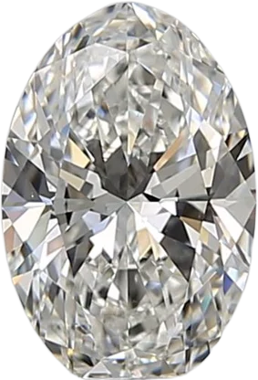 0.91 Carat H VS1 Oval Natural Diamond