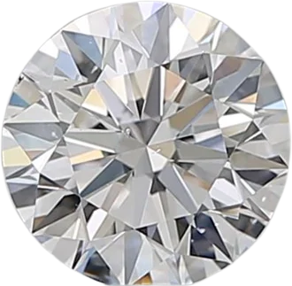 0.91 Carat D SI1 Round Natural Diamond