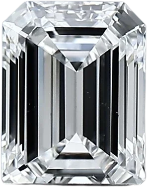 1 Carat D VS1 Emerald Lab Diamond