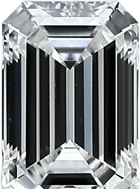 1 Carat E VVS2 Emerald Lab Diamond