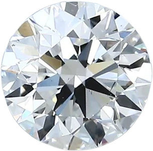 1 Carat D SI1 Round Natural Diamond