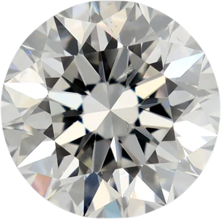 1 Carat H SI1 Round Natural Diamond