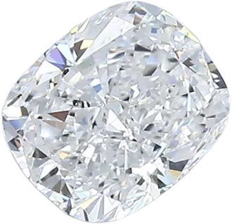 1.01 Carat D SI1 Elongated Cushion Natural Diamond