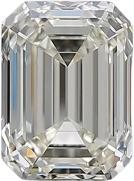 1.01 Carat J VVS1 Emerald Natural Diamond