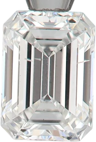 1.05 Carat F SI1 Emerald Lab Diamond