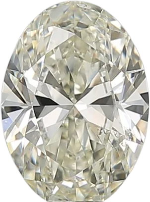 1.23 Carat L SI2 Oval Natural Diamond