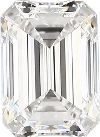 1.25 Carat D vvs2 Emerald Lab Diamond