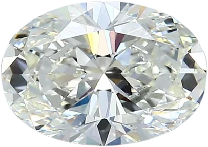 1.33 Carat J VVS1 Oval Natural Diamond