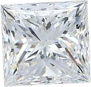 1.33 Carat I VVS2 Princess Natural Diamond