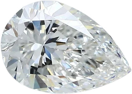 1.5 Carat G VS1 Pear Natural Diamond