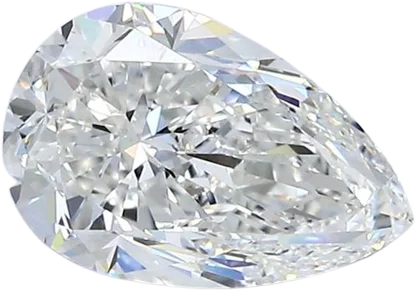 1.5 Carat G VS2 Pear Natural Diamond