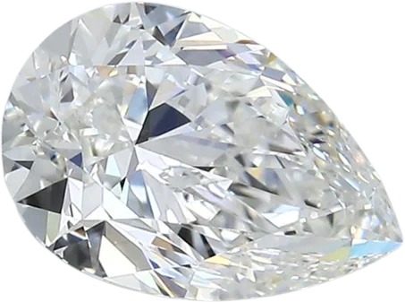 1.5 Carat H VS1 Pear Natural Diamond