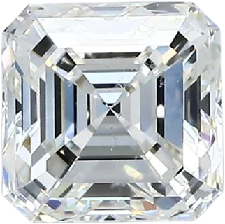 1.51 Carat I SI1 Asscher Natural Diamond