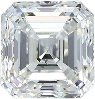 1.51 Carat I VS2 Asscher Natural Diamond