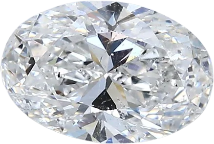 1.51 Carat E SI2 Oval Natural Diamond