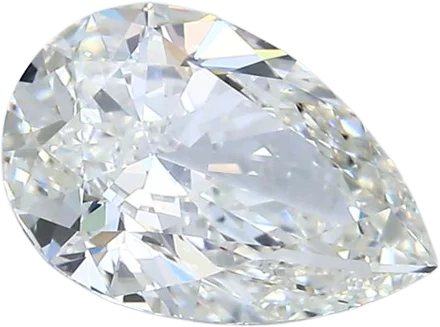 1.51 Carat I VS2 Pear Natural Diamond