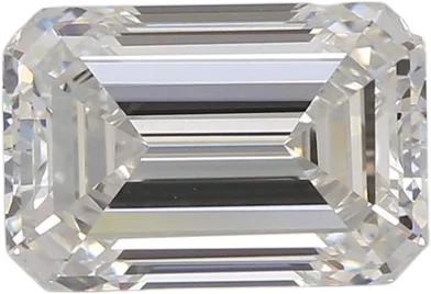 1.55 Carat E VVS2 Emerald Lab Diamond