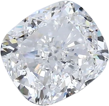 1.7 Carat E VS1 Elongated Cushion Natural Diamond