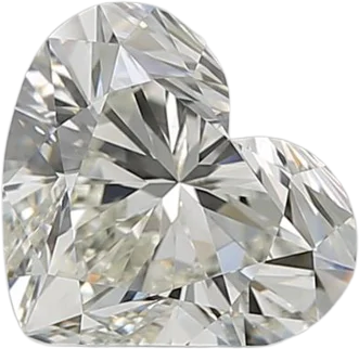 1.72 Carat J VS2 Heart Natural Diamond