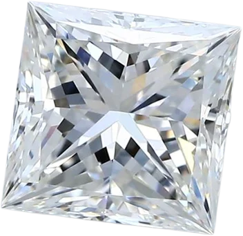 1.82 Carat G VVS1 Princess Natural Diamond