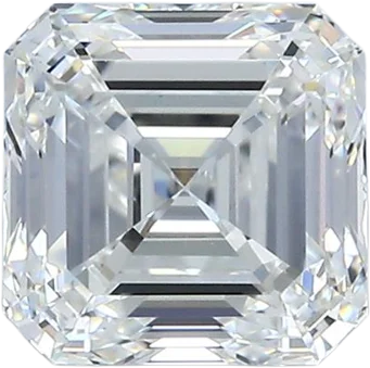 2.01 Carat G VVS2 Asscher Natural Diamond