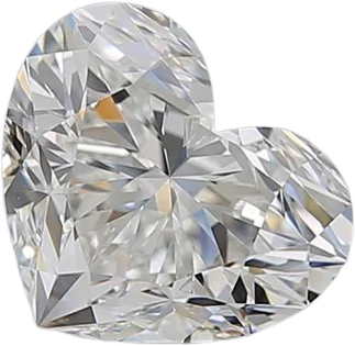 2.01 Carat F VS2 Heart Natural Diamond