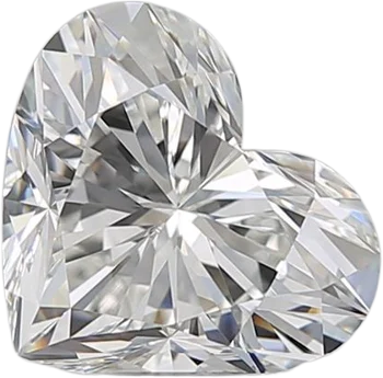 2.01 Carat G VVS1 Heart Natural Diamond