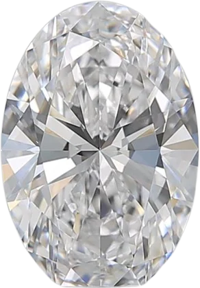 2.01 Carat D VVS1 Oval Natural Diamond