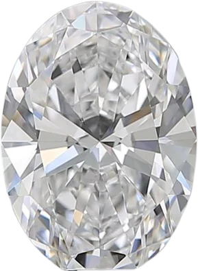 2.01 Carat D VVS1 Oval Natural Diamond