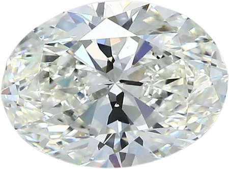 2.01 Carat J VVS2 Oval Natural Diamond