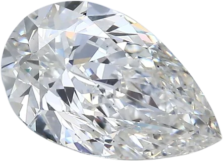 2.01 Carat G VS2 Pear Natural Diamond