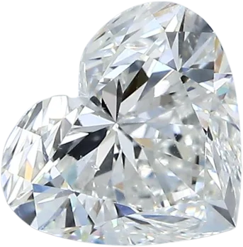 2.02 Carat G SI1 Heart Natural Diamond