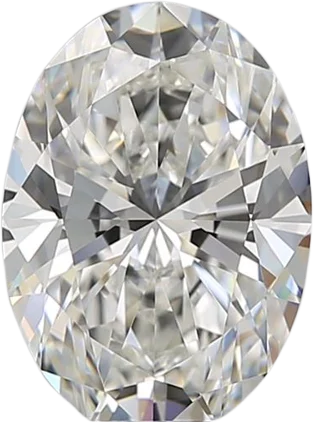 2.02 Carat F VVS2 Oval Natural Diamond