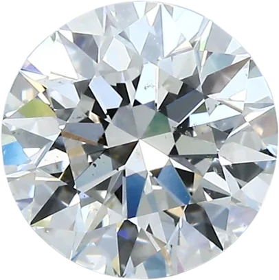 2.02 Carat H SI1 Round Natural Diamond