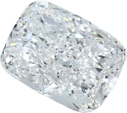 2.03 Carat F VS1 Elongated Cushion Natural Diamond