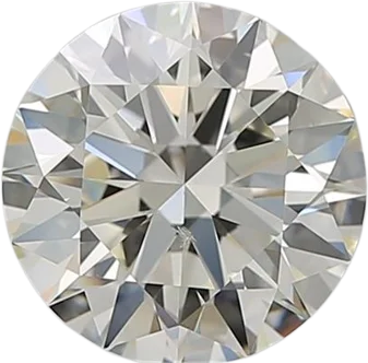 2.03 Carat J SI1 Round Natural Diamond