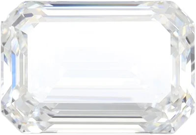 2.04 Carat D VVS2 Emerald Lab Diamond