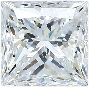 2.12 Carat F VS2 Princess Natural Diamond