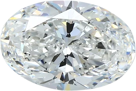 2.21 Carat G SI1 Oval Natural Diamond